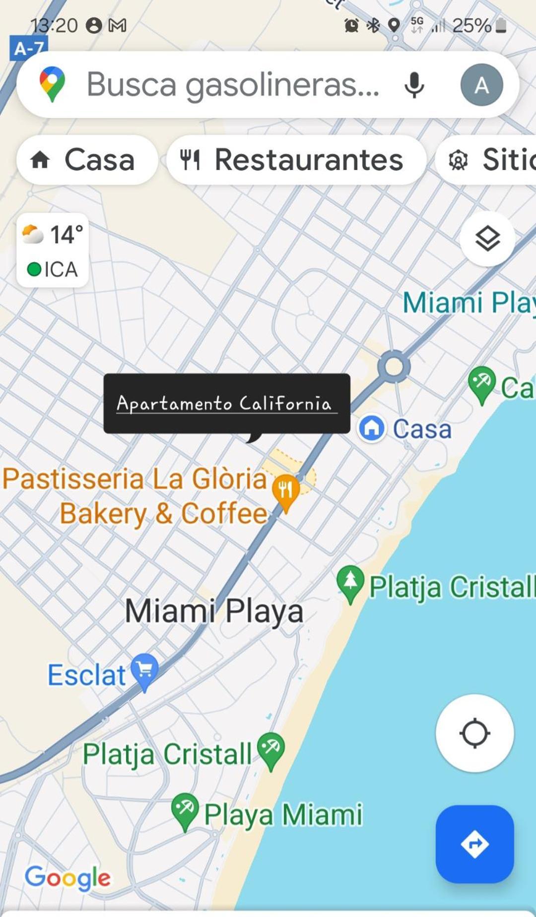 Piso California 3 Aire Acondicionado, Wifi, 4 Camas Appartement Miami Playa